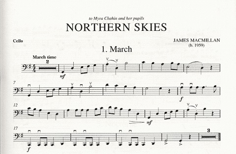 MacMillan, J: Northern Skies (Cello & Piano)