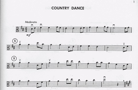 Etling, F.R.: Solo Time for Strings, Book 2 (viola)