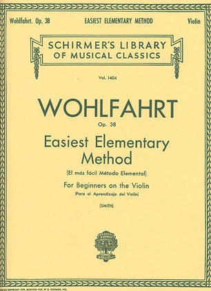 Wohlfahrt: Easiest Method Op.38 (violin)