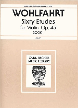 Wohlfahrt: Sixty Etudes Op. 45 Bk. 1 (Violin)