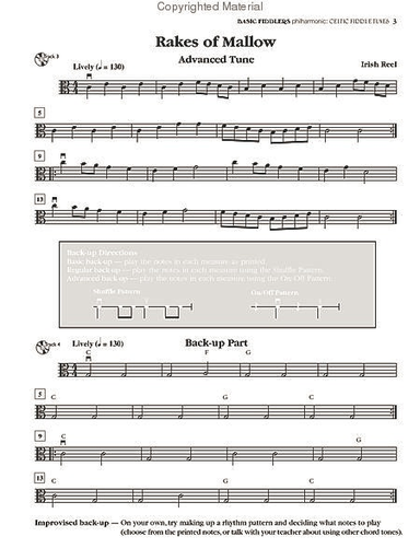 Dabczynski, A.: Basic Fiddlers Philharmonic-Celtic Fiddle Tunes (viola)