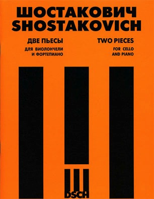 Shostakovich, Dmitri: Two Pieces for Cello & Piano