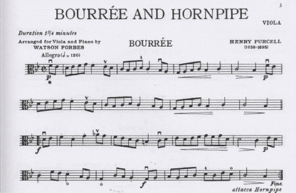 Forbes, Watson (arr): Ilynsky, Purcell, Rebikoff, Tchaikowsky, Mendelssohn (viola/piano)