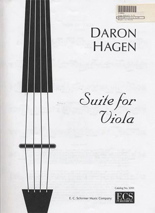 Hagen, Daron: Suite for Viola