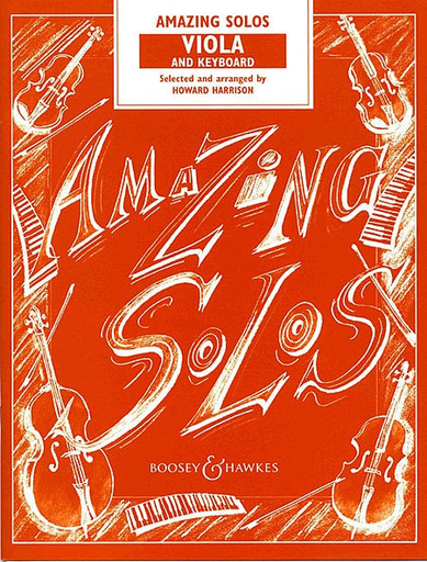 Harrison, Howard:  Amazing Solos for Viola and Piano