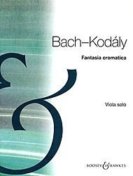 Bach, J.S. (Kodaly): Fantasia Cromatica (viola)