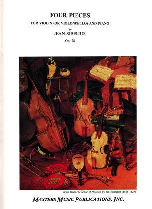 Sibelius, Jean: Four Pieces Op.78, (cello or violin & piano) | Metzler Violins