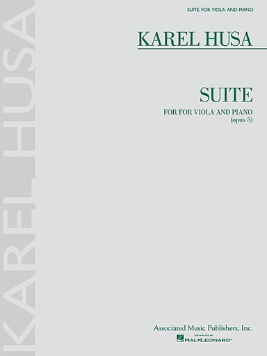 Husa, Karel: Suite for Viola & Piano, Op. 5