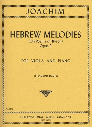 Joachm, Joseph: Hebrew Melody Op.9 (viola & piano)