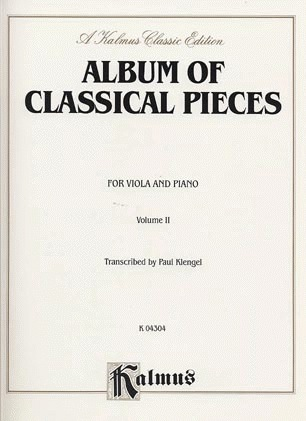 Klengel: Classical Pieces Vol. 2 (viola & piano)