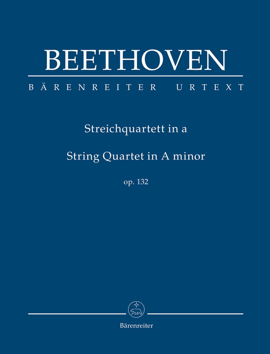 Beethoven (Del Mar):  String Quartet in a minorop. 132 (study score) Barenreiter