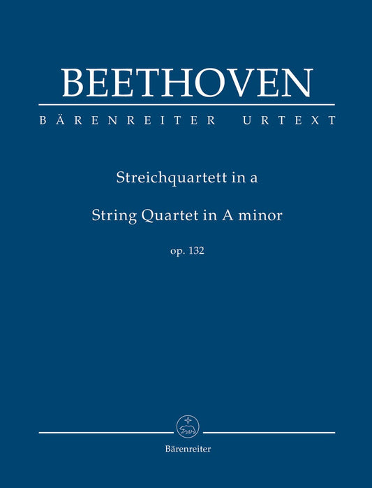 Beethoven (Del Mar):  String Quartet in a minorop. 132 (study score) Barenreiter