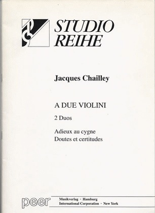 Chailley, J.: 2 Duos (two violins)