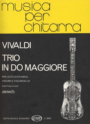 Vivaldi, Antonio: Trio in C Major RV82 (guitar, Violin, Cello)
