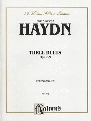 Haydn, F.J.: 3 Duets Op.99 (2 violins)