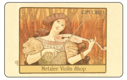 Gift Card - French Girl Violinist