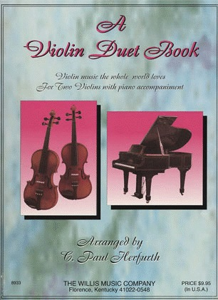 Herfurth, C.P.: A Violin Duet Book (2 violins & piano)