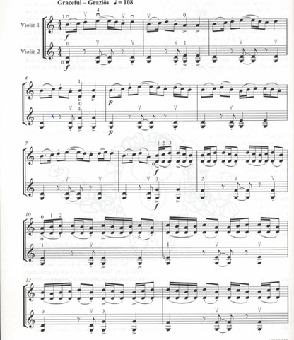 Igudesman, Aleksey: Pigs Can Fly-Easy Violin Duets (2 violins, CD) Universal Edition
