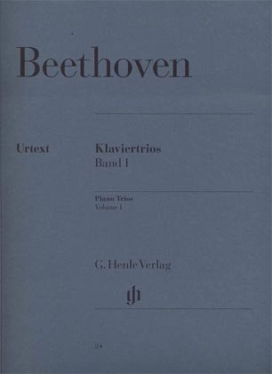 Beethoven, L.van (Raphael, ed.): Piano Trios, Vol.1, urtext (violin, cello, and piano)