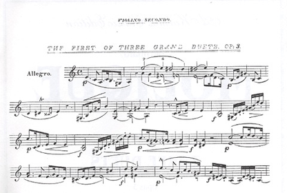 Molique, Bernhard: Three Duets Op.3 (2 violins)