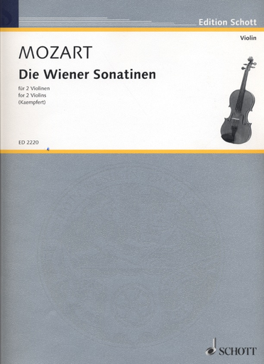 Mozart, W.A.: 12 Viennese Sonatinas - Die Wiener Sonatinen (2 violins)