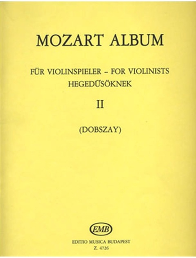 Mozart, W.A. (Dobszay): Duet Album