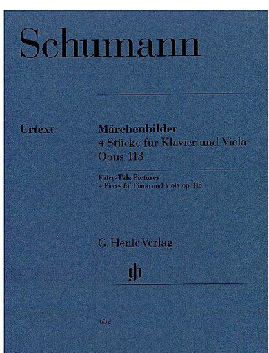 Schumann, R. (Haug-Freienstein): Fairy-Tales Pictures, Op.113, urtext (viola and piano)