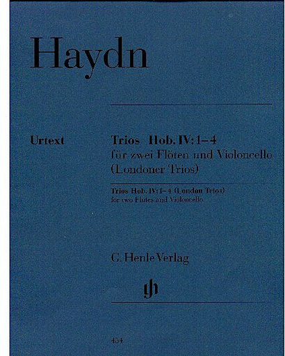 Haydn, F.J. (Friesenhagen, ed.): London Trios, Hob. IV-: 1-4, urtext (2 violins and cello)