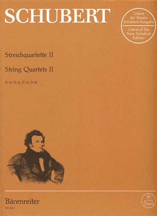 Schubert, F.: String Quartets Vol.2, Barenreiter