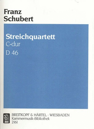 Schubert, F.: String Quartet D46 in C