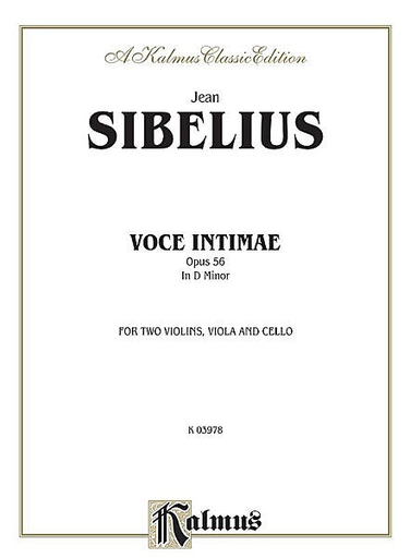 Sibelius, Jean: String Quartet Op.56-Voces intimae