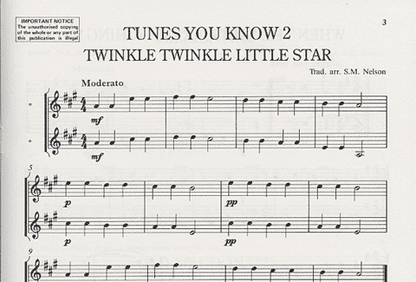 Nelson, S.: Tunes You Know Bk.2 (2 violins)
