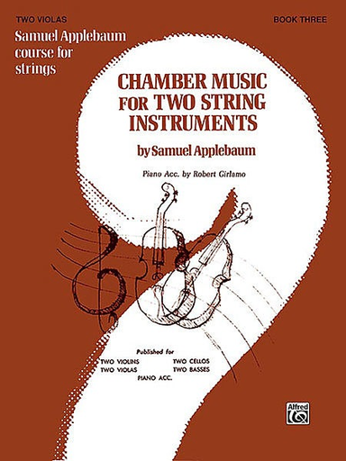 Applebaum, S.: Chamber Music for Two String Instruments V.3 (2 violas)