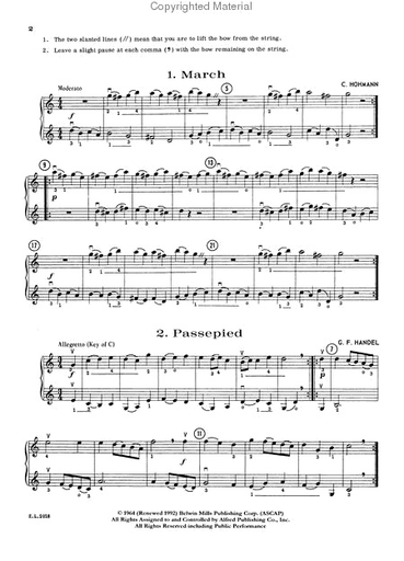 Applebaum, Samuel: Duets for Strings, Book Two (2 violins) Alfred
