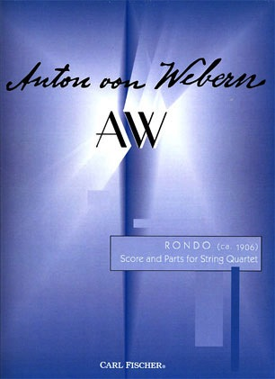 Webern, Anton: Rondo ca 1908 for String Quartet-score and parts