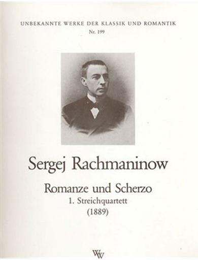Rachmaninov, S.: Romance and Allegro-String Quartet No. 1, 1889