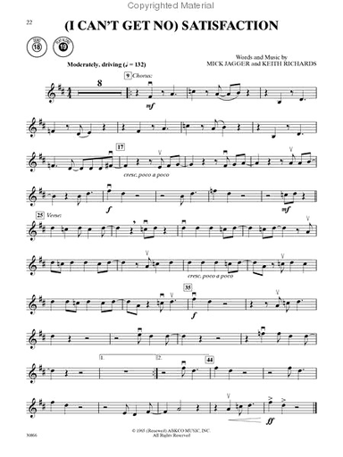 Rolling Stone Magazine: 500 Greatest Songs of All Time V. 2 (violin & cd)