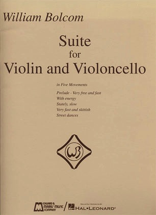 Bolcom: Suite (violin & cello)