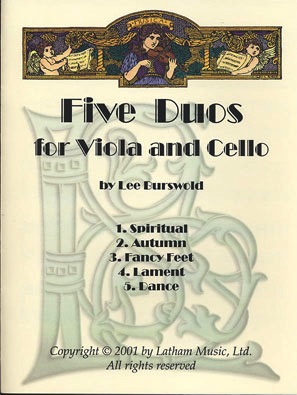 Burswold, Lee: Five Duos for Viola and Cello