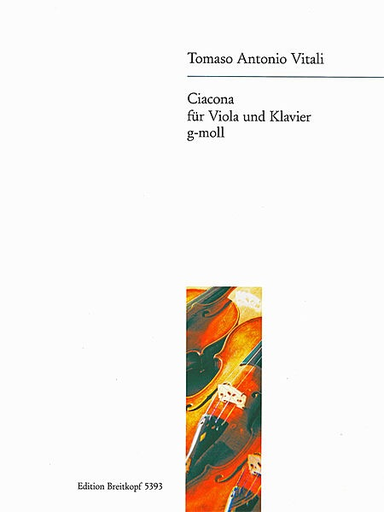 Vitali, Tomaso Antonio (Hermann): Ciacona-Chaconne in G minor (viola & piano)