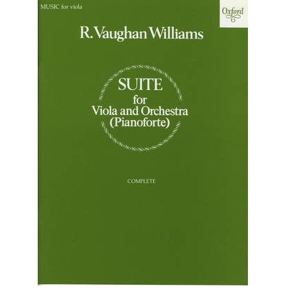 Vaughan Williams, Ralph: Suite (Viola & Piano)
