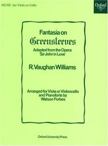 Vaughan Williams, R.: Greensleeves (cello or viola & piano)