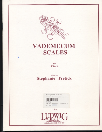Tretick, Stephanie: Vademecum Scales for Viola
