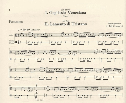 Thomas, Milton (arr): 3 Italian Dances (viola)
