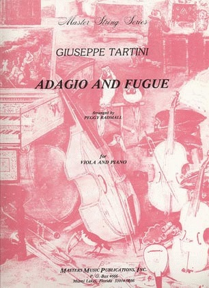 Tartini, Giuseppe (Radmall): Adagio & Fugue (viola & piano)