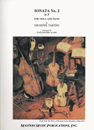 Tartini, Giuseppe (Alard): Sonata No.2 in F (viola & piano)