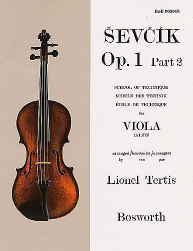 Sevcik, O. (Tertis): Op.1#2 Viola