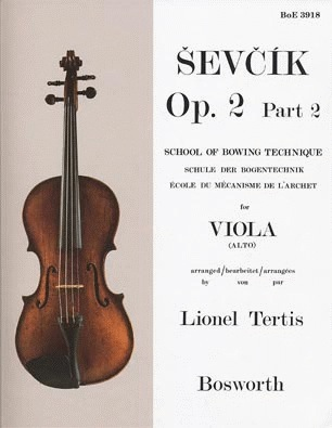 Sevcik, O. (Tertis): Op.2#2 School of Bowing (Viola)