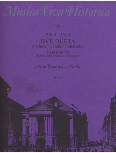 Fiala, Josef: Two Duets for Oboe and Viola or Cello, Barenreiter