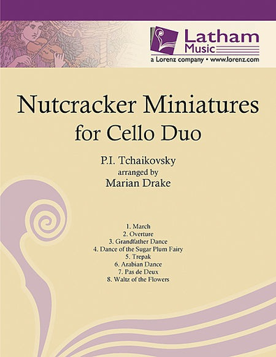Tchaikowsky, P.I. (Drake): Nutcracker Miniatures for Cello Duet